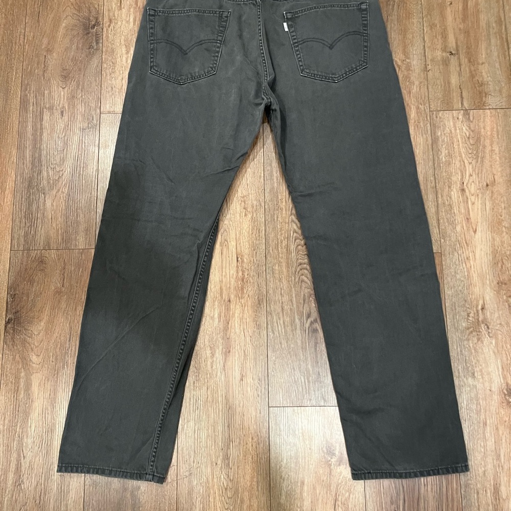Men’s Levi’s 505 Gray Denim Size 38/32